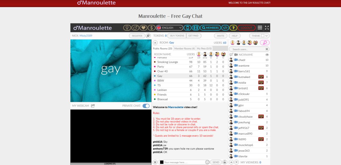 gay chat roulette cam