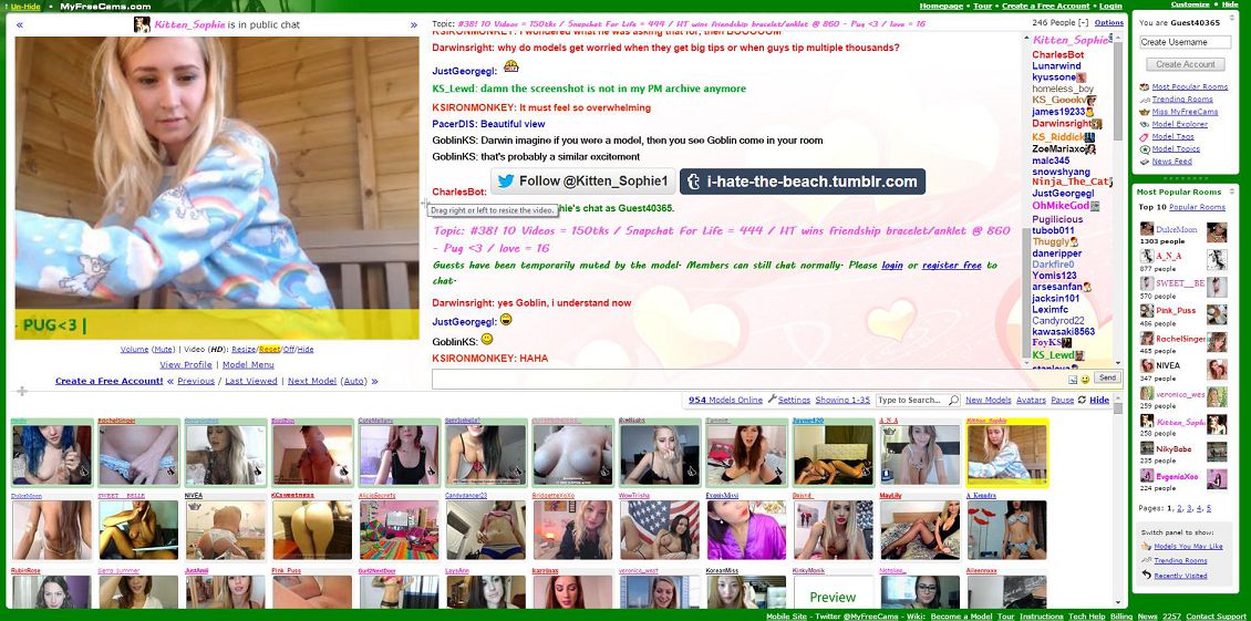 Myfreecams.com best cam chats